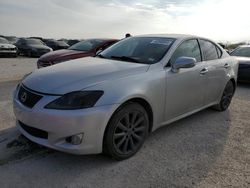 Salvage cars for sale from Copart San Antonio, TX: 2009 Lexus IS 250