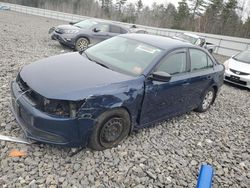 Salvage cars for sale at Windham, ME auction: 2013 Volkswagen Jetta Base
