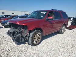 Salvage cars for sale from Copart New Braunfels, TX: 2015 Ford Expedition Limited