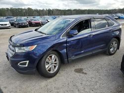 Salvage cars for sale at Harleyville, SC auction: 2016 Ford Edge SEL
