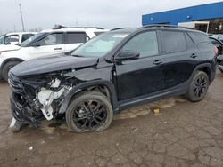 Salvage cars for sale from Copart Woodhaven, MI: 2022 GMC Terrain SLE