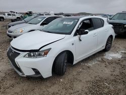Salvage cars for sale from Copart Magna, UT: 2015 Lexus CT 200