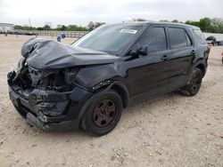 Salvage cars for sale at New Braunfels, TX auction: 2016 Ford Explorer Police Interceptor