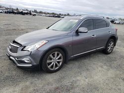 Salvage cars for sale from Copart Antelope, CA: 2017 Infiniti QX50