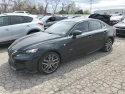 Salvage cars for sale at Cahokia Heights, IL auction: 2016 Lexus IS 300