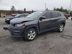 Jeep Compass salvage cars for sale: 2018 Jeep Compass Latitude