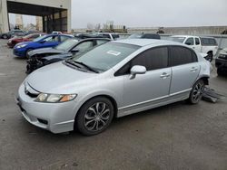 Salvage cars for sale from Copart Kansas City, KS: 2010 Honda Civic LX