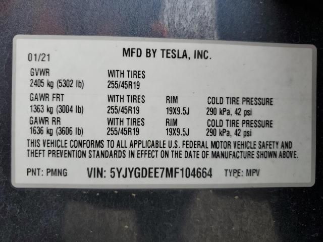 2021 Tesla Model Y