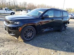 Salvage cars for sale from Copart Waldorf, MD: 2023 Jeep Grand Cherokee L Summit
