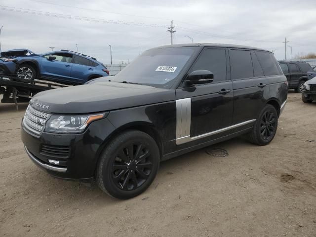 2016 Land Rover Range Rover HSE