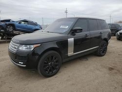 Land Rover salvage cars for sale: 2016 Land Rover Range Rover HSE