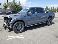 Salvage cars for sale from Copart Rancho Cucamonga, CA: 2022 Ford F150 Supercrew