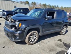 Salvage cars for sale from Copart Exeter, RI: 2019 Jeep Renegade Latitude