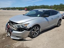 Salvage cars for sale from Copart Greenwell Springs, LA: 2016 Nissan Maxima 3.5S