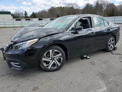 Salvage cars for sale at Assonet, MA auction: 2020 Subaru Legacy Limited