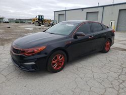 Salvage cars for sale at Kansas City, KS auction: 2019 KIA Optima LX