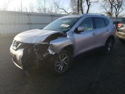 Salvage cars for sale from Copart West Mifflin, PA: 2015 Nissan Rogue S