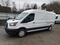 Salvage trucks for sale at North Billerica, MA auction: 2022 Ford Transit T-350