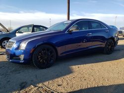 Salvage cars for sale at Woodhaven, MI auction: 2013 Cadillac ATS Premium