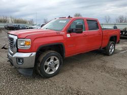 Salvage cars for sale from Copart Pekin, IL: 2017 GMC Sierra K2500 SLE