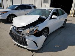 Salvage cars for sale at Gaston, SC auction: 2016 Toyota Camry LE