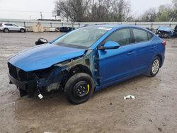 Salvage cars for sale at Oklahoma City, OK auction: 2017 Hyundai Elantra SE