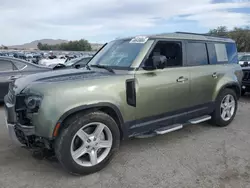 Salvage cars for sale at Las Vegas, NV auction: 2020 Land Rover Defender 110 HSE