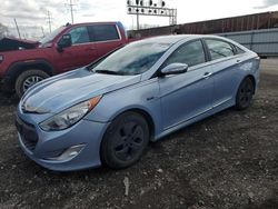 Salvage cars for sale from Copart Columbus, OH: 2011 Hyundai Sonata Hybrid