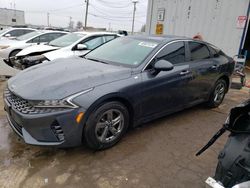 Salvage cars for sale at Chicago Heights, IL auction: 2021 KIA K5 LXS