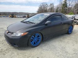 Salvage cars for sale from Copart Concord, NC: 2007 Honda Civic SI