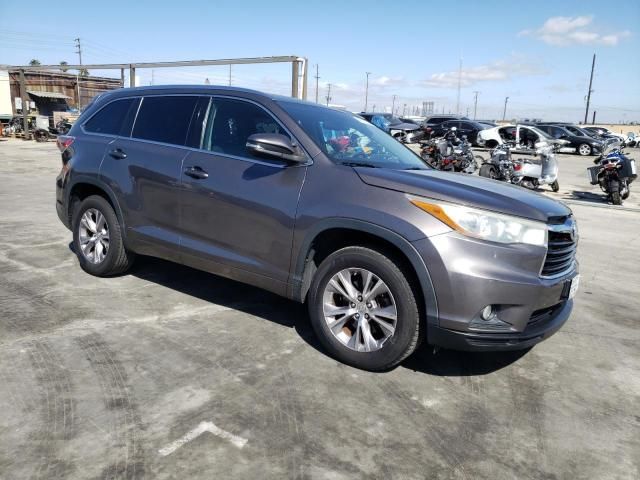 2015 Toyota Highlander XLE