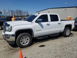 GMC Sierra k1500 sle salvage cars for sale: 2016 GMC Sierra K1500 SLE