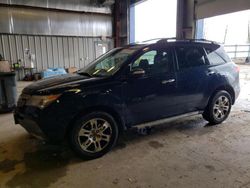 Salvage cars for sale from Copart Appleton, WI: 2009 Acura MDX Technology