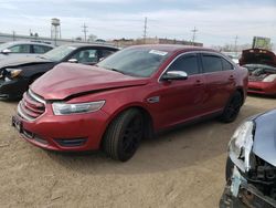 Salvage cars for sale at Chicago Heights, IL auction: 2017 Ford Taurus Limited