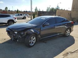 Salvage cars for sale from Copart Gaston, SC: 2015 KIA Optima LX