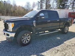 Salvage cars for sale at Mebane, NC auction: 2017 Ford F350 Super Duty