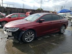 Salvage cars for sale at Wilmington, CA auction: 2015 Chrysler 200 S