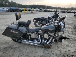 Salvage motorcycles for sale at Ellenwood, GA auction: 2009 Harley-Davidson Flstf