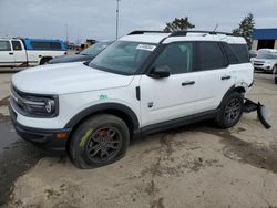 Salvage cars for sale at Woodhaven, MI auction: 2022 Ford Bronco Sport BIG Bend