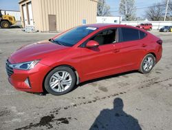 Salvage cars for sale at Moraine, OH auction: 2020 Hyundai Elantra SEL