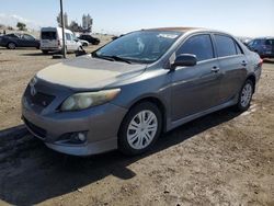 Salvage cars for sale at San Diego, CA auction: 2009 Toyota Corolla Base