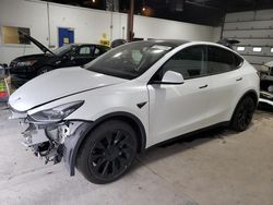 Salvage cars for sale at Blaine, MN auction: 2021 Tesla Model Y