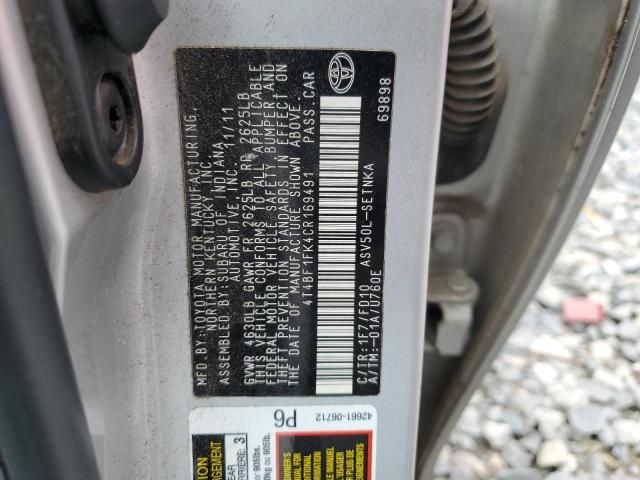 2012 Toyota Camry Base