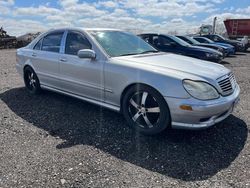 Salvage cars for sale at Chicago Heights, IL auction: 2000 Mercedes-Benz S 430