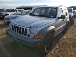 Salvage cars for sale at Brighton, CO auction: 2007 Jeep Liberty Sport