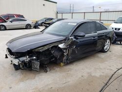 Salvage cars for sale at Haslet, TX auction: 2015 Audi A6 Premium Plus