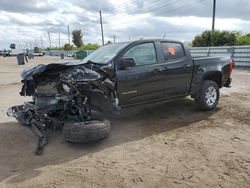 Vehiculos salvage en venta de Copart Miami, FL: 2021 Chevrolet Colorado LT