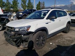 Salvage cars for sale from Copart Rancho Cucamonga, CA: 2022 Volkswagen Taos S