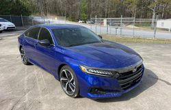 Copart GO Cars for sale at auction: 2021 Honda Accord Sport