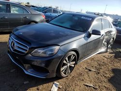 Salvage cars for sale at Brighton, CO auction: 2014 Mercedes-Benz E 350 4matic